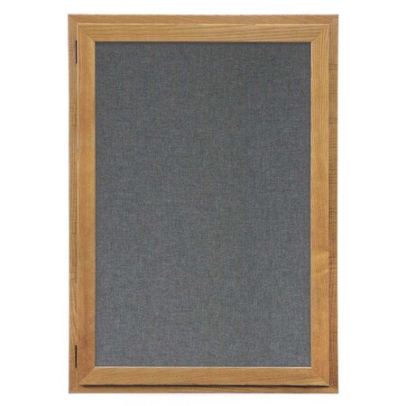 United Visual Products Outdoor Enclosed Combo Board, 72"x36", Black Frame/Green & Amethyst UVCB7236ODB-GREEN-AMETHY